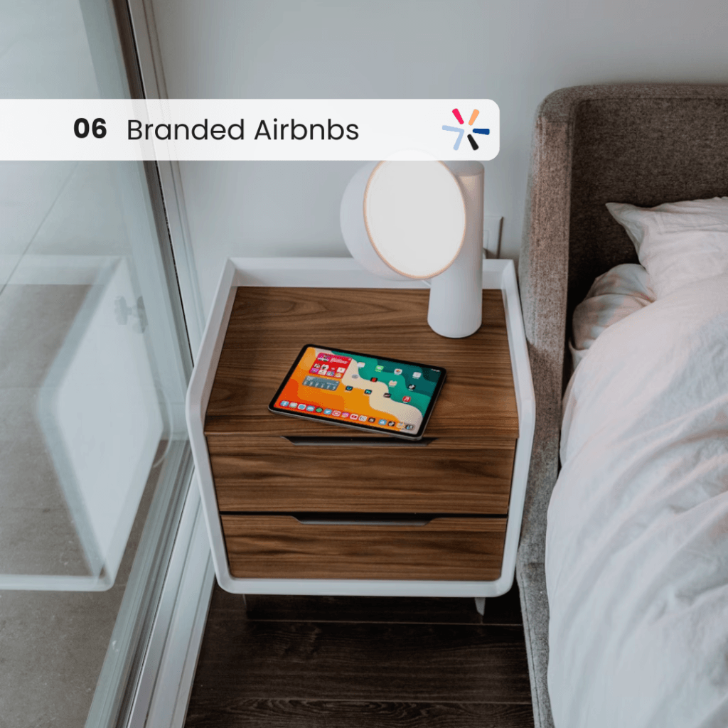 Tourism trend: branded Airbnbs